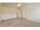 Bedroom with carpet and ceiling fan at 1246 Valdosta Pl, Westfield, IN 46074