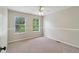 Bedroom featuring neutral walls, carpet flooring, and two windows allowing for lots of natural light at 1246 Valdosta Pl, Westfield, IN 46074
