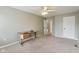 Bedroom featuring neutral walls, carpet flooring, a desk, and a large closet at 1246 Valdosta Pl, Westfield, IN 46074