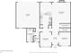 Main floor plan including kitchen, living and dining rooms, and garage at 1246 Valdosta Pl, Westfield, IN 46074
