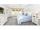 This main bedroom boasts three large windows and light-colored walls at 16283 Spring Bank Ct, Fishers, IN 46040