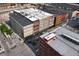 Commercial buildings showcase a vibrant downtown setting with classic brick facades and street-level businesses enhancing the streetscape at 207 S Meridian St # 2F, Indianapolis, IN 46225