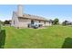 A spacious backyard with an inviting patio and an outdoor grill at 2127 Yosemite Dr, Lebanon, IN 46052