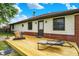 Newly constructed deck with outdoor chaise, ideal for relaxing at 248 Eastview Dr, Bargersville, IN 46106