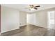 Bedroom features wood-look flooring and closet at 248 Eastview Dr, Bargersville, IN 46106