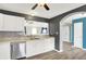 Kitchen featuring stainless appliances, sleek countertops, modern cabinets and a functional layout at 248 Eastview Dr, Bargersville, IN 46106