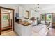 Cozy kitchen featuring butcher block countertops, white cabinetry, and stainless appliances at 26735 Six Points Rd, Sheridan, IN 46069