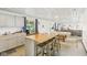 Spacious kitchen featuring bar seating at island and adjacent dining area at 26735 Six Points Rd, Sheridan, IN 46069
