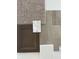 A curated selection of interior finish materials featuring stone, carpet, wood floors, and door stain at 289 N Bur Oak Dr, Mooresville, IN 46158