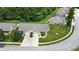 Aerial view of a well-maintained neighborhood with lush greenery at 3920 Oak Harbor Ln, Indianapolis, IN 46237