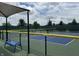 Well-maintained pickleball courts with green and blue surface at 4905 Lilium Dr, Plainfield, IN 46168