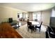 Inviting dining area with an area rug and plenty of natural light at 514 E 2Nd St, Sheridan, IN 46069