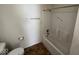 Full bathroom with bath and shower at 7532 Gold Rush Ct, Camby, IN 46113