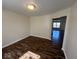 Bedroom featuring hardwood floors and neutral colored walls at 7532 Gold Rush Ct, Camby, IN 46113