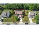 Aerial view of the home showcasing the property layout and surrounding neighborhood at 8380 Kolven Dr, Avon, IN 46123