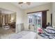 Bright sun room with sliding glass door leading to the backyard, perfect for crafts or relaxation at 958 Denton Ct, Westfield, IN 46074