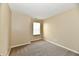 Cozy bedroom with neutral walls, plush carpeting and a window for natural light at 10548 Magenta Dr, Noblesville, IN 46060