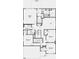 Second floor layout featuring primary suite, primary bath, loft, laundry, bedrooms 2, 3, & 4 and bath 2 at 1073 E Valley Oak Ct, Mooresville, IN 46158