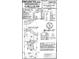 A site plan showing the lot dimensions, setbacks, easement, and the location of the house on the lot at 1073 E Valley Oak Ct, Mooresville, IN 46158