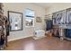 Spacious walk-in closet offering custom shelves, a mirror and lots of room for organizing clothes and accessories at 10795 Creekbed Cir, Fishers, IN 46038