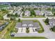Aerial view of a beautiful neighborhood with well-maintained homes and lush greenery at 1158 Thistlewood Way, Plainfield, IN 46168