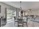 Cozy eat in kitchen area with access to the outdoor patio at 1202 Vestman Ct, Greenwood, IN 46143