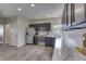 Modern kitchen with stainless steel appliances and an eat in breakfast nook at 1202 Vestman Ct, Greenwood, IN 46143