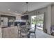 Eat in kitchen area with backyard access and stainless steel appliances at 1202 Vestman Ct, Greenwood, IN 46143