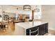 Basement features a wet bar with an island and a pool table, creating an ideal entertainment area at 12022 Otto Ln, Carmel, IN 46032