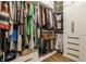 Walk-in closet with custom shelving and ample storage space at 12022 Otto Ln, Carmel, IN 46032