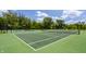 Well-maintained tennis courts surrounded by lush greenery, perfect for enjoying a game with friends and Gathering at 12022 Otto Ln, Carmel, IN 46032