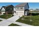 Beautiful two-story home with attached two-car garage and well-kept landscaping adding curb appeal at 1248 Cassine Pl, Greenwood, IN 46143
