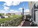 Relaxing deck area overlooking a green space, perfect for outdoor seating and enjoying the view at 12838 Bird Cage, Carmel, IN 46032
