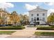West Clay town square featuring well-manicured gardens, park benches, and a central fountain at 12838 Bird Cage, Carmel, IN 46032