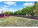 Large backyard with well-maintained lawn, wood fence, and mature trees, offering a private oasis at 14095 Northcoat Pl, Fishers, IN 46038