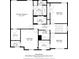 Second floor layout with primary bedroom, bedrooms, WICs, laundry, hall, and bathrooms with dimensions for each room at 14095 Northcoat Pl, Fishers, IN 46038
