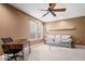 Comfortable bedroom featuring natural light, ideal for a home office at 143 W Clear Lake Ct, Westfield, IN 46074