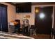 This bedroom has a closet and tv for relaxing and watching television at 1504 Gwinn Ln, Lapel, IN 46051