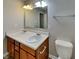 Bathroom features a double sink vanity with great lighting at 19533 Chip Shot Rd, Noblesville, IN 46062