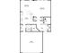 Layout showcasing the kitchen, living room, dining room, garage, and bathrooms at 19533 Chip Shot Rd, Noblesville, IN 46062