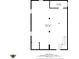 Floor plan of a 635 sq ft basement with a 50 sq ft storage space at 2017 E Legrande Ave, Indianapolis, IN 46203