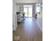 Living Room with hardwood floors and sliding glass doors leading to the patio at 204 St Andrews Ave, Edinburgh, IN 46124