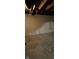 Spacious unfinished basement featuring concrete flooring and exposed ceiling and walls at 3711 Hillside Ave, Indianapolis, IN 46218