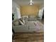 Comfortable living room with cozy sectional, neutral colors, and an open layout that promotes relaxation at 3711 Hillside Ave, Indianapolis, IN 46218