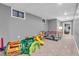 Finished basement provides play area, and access to other finished areas at 7830 Cross Creek, Avon, IN 46123
