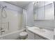 Standard bathroom featuring tub/shower combination and standard vanity at 10246 Liverpool Way, Indianapolis, IN 46236