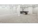 Spacious basement featuring recessed lighting, neutral carpeting, and large support beams at 1066 N Dogwood Way, Greenfield, IN 46140