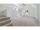 Large upstairs bedroom with carpet and lots of natural light from skylights at 1066 N Dogwood Way, Greenfield, IN 46140