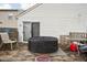 Relaxing outdoor deck features lounge seating, ideal for enjoying the fresh air and sunshine at 11620 Glenn Abbey Ln, Indianapolis, IN 46235