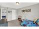 Bedroom featuring a themed bed, desk, and toy furniture at 1460 Boots Trl, Greenfield, IN 46140